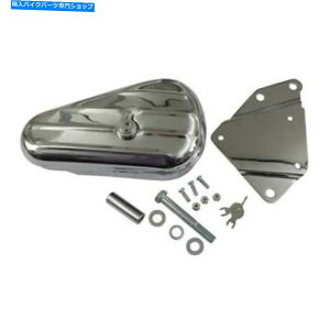 �N���[���p�[�c �c�[���{�b�N�X�A�z���_�[�t���c�[���{�b�N�X�N���� - Davidson Softail 84-99 Tool Box, Toolbox Chrome With Holder Right for Harley - Davidson Softail 84-99�y���s�A���i�z
