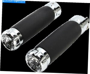 �N���[���p�[�c �g���b�NV���C���O���b�v�u���b�N/�N���[��TM-6022CH TRASK V-Line Grips Black/Chrome TM-6022CH