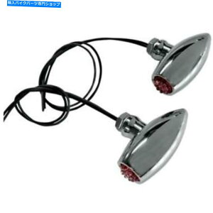 N[p[c W[J[}VAXgLEDZ^[}Eg}[J[CgN - LED 05-52RC Joker Machine Astro LED Center Mount Marker Lights Chrome - Red LED 05-52RC