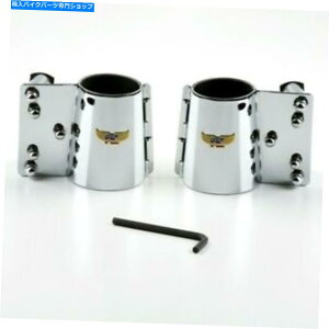 N[p[c VN2000̂߂̍TCNwr[f[eB}EgLbg - Chrome - Kit-JK National Cycle Heavy Duty Mount Kit for Kawasaki VN2000 - Chrome - KIT-JK