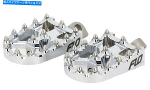 N[p[c t[^[X|[cgX^CtbgyOZbgN[2 "x 3.125" Flo Motorsports Moto Style Footpeg Set Chrome 2"X3.125"