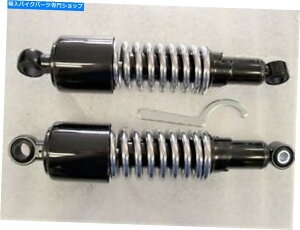 �N���[���p�[�c �z���_VF700C VF750C V45 Magna 11 �u���b�N�N���[���{�o�[�V���b�N Honda VF700C VF750C V45 Magna 11 Black Chrome Bobber Shocks�y���s�A���i�z