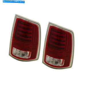 N[p[c e[CgNAYN[LED RAM 2500̓dtĂ Tail Light Clear & Red Lens Chrome Interior LED With bulbs For Ram 2500