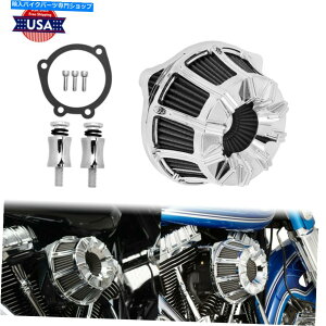 N[p[c ChromeJbgGAN[i[ێtB^[tBbgn[[c[O00-07 SOSAIL 00-15 Chrome Cut Air Cleaner Intake Filter Fit For Harley Touring 00-07 Softail 00-15