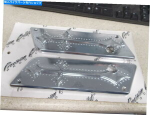 N[p[c NOSrbgirbgobOb`N[_[NTCh810-0251 NOS Precision Billet Product Billet Bag Latches Chrome Darkside 810-0251