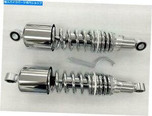 N[p[c Z1 KZ900 KZ1000 KZ1000 KZ1100N[V[gfAXvOVbN12.75C` Kawasaki Z1 KZ900 KZ1000 KZ1100 Chrome Short Dual Spring Shocks 12.75"
