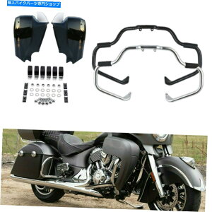 N[p[c Ch̃`[tNVbN̂߂̌ЂGWK[hNbVo[14-18_[Nz[X16-20 Mustache Engine Guard Crash Bar For Indian Chief Classic 14-18 Dark Horse 16-20