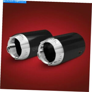 N[p[c Show Chrome Soft GlossubNrC̃qg - 52-798BKTiCAւ̑DȂj Show Chrome Soft Gloss Black Exhaust Tips - 52-798BKT (no ship to CA)