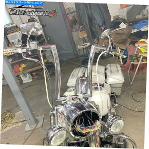 N[p[c 14 "郂X^[bbapenK[o[1-1 / 2"n[[FLHRnho[p 14" RISE MONSTER FAT APE HANGER BARS 1-1/2" THICKER FOR HARLEY FLHR HANDLEBAR