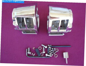 �N���[���p�[�c Harley Sportster FXR 1982-95���p�N���[���X�C�b�`�n�E�W���O CHROME SWITCH HOUSINGS FOR HARLEY SPORTSTER FXR 1982-95 PARTS�y���s�A���i�z