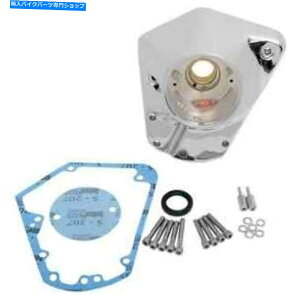 N[p[c Harley-Davidson Evo Big Twin 1993-99̂߂̃Nm[YR[JJo[ Chrome Nose Cone Cam Cover for Harley-Davidson Evo Big Twin 1993-99