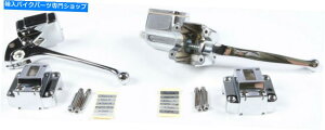 �N���[���p�[�c 1972-81 Harley Davidson���f���̂��߂̊��S��Chrome�n���h���o�[�R���g���[�� Complete Chrome Handlebar Controls for 1972-81 Harley Davidson Models�y���s�A���i�z