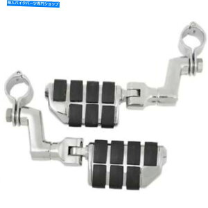 �N���[���p�[�c Chrome SZ 1 1/4 "���a�N�����v�N���C�A�L�����Z�哝�̓��̃I�t�Z�b�g�n�C�E�F�C�y�O Chrome Sz 1 1/4" Diameter Clamps Kuryakyn Dually ISO Offset Highway Pegs