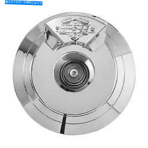 N[p[c VANCEHINS VO2̋CzCKChGAN[i[Jo[N[i71041j Vance & Hines VO2 Naked Air Intake Grenade Air Cleaner Cover Chrome (71041)