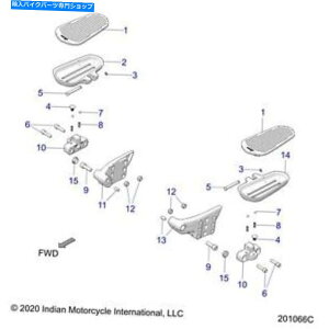 N[p[c Ch̃I[goC̏AANA{OEM5139675-156AQTY 1 Indian Motorcycle Floorboard, Left, Chrome, Genuine OEM Part 5139675-156, Qty 1