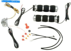 N[p[c AVONGANbVMObvpH-DI[goCtCoCCXbgiNj AVON Air Cushion HEATED Grips for H-D Motorcycles Fly-By-Wire Throttle (Chrome)