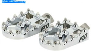 N[p[c gX^CtbgybOZbgN[2 "x3.125" MOTO STYLE FOOTPEG SET CHROME 2"X3.125"