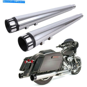 N[p[c DNA 4 "n[[c[Ô߂̔rCpCṽ}t[̃KzXbv1995-2016 2010 DNA 4" Megaphone Slip On Exhaust Pipe Mufflers For Harley Touring 1995-2016 2010