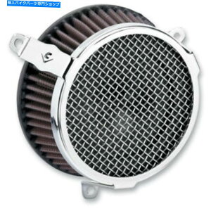 クロームパーツ コブラクロームプレーンエアクリーナーキット - 606-0103-03(CAへの船なし) Cobra Chrome Plain Air Cleaner Kit - 606-0103-03 (no ship to CA)