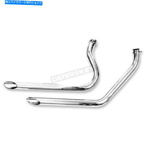 N[p[c Paughco 1 3/4 "N[XbVJbg34C`hbOpCv - 734iCAւ̑DȂj Paughco 1 3/4" Chrome Slash-Cut 34 in. Drag Pipes - 734 (no ship to CA)