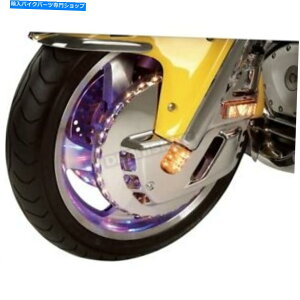 N[p[c N[ANZT[LED TriJ[Cgtg[^[ - 52-624 Show Chrome Accessories LED Tri Color Lighted Front Rotor - 52-624