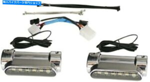 N[p[c JX^_Ci~NX]GWK[hLEDCgN[CD-CB-AW-HD-C Custom Dynamics Run & Turn Engine Guard LED Lights Chrome #CD-CB-AW-HD-C