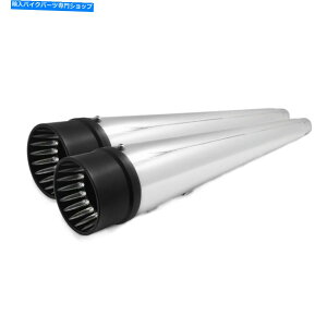 クロームパーツ 1995-2016 4.5 "クロージスリッサンカラーエンダーバーピーリングスーパースリンションアプリ - オリジナルのタイトルを表示 1995-2016 4.5" クローム スリップオン マフラー メガ