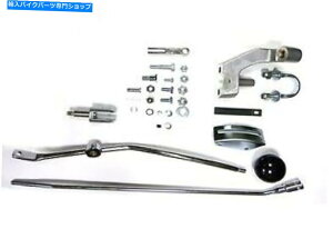N[p[c n[[4Xs[hFL 52-84̂߂̃WbL[Vt^[Rg[Lbgx@̃X^C Jockey Shifter Control Kit Police Style for Harley 4-Speed FL 52-84