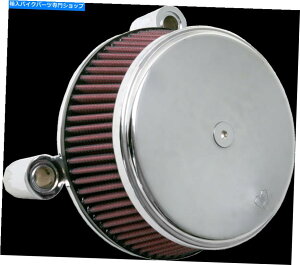 クロームパーツ Arlen Ness Chrome Big Suckerステージ1エアクリーナフィルターキット99-17ハーレー・フラン Arlen Ness Chrome Big Sucker Stage 1 Air Cleaner Filter Kit 99-17 Harley FLHT