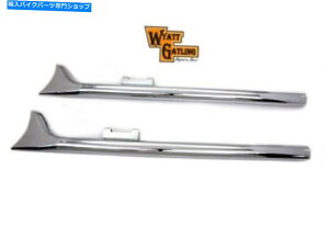 N[p[c 36 "Harley Road King Street Glide ElectragridẽNtBbVe[GL][XgXbv 36" Chrome Fishtail Exhaust Slip On Harley Road King Street Glide Electraglide