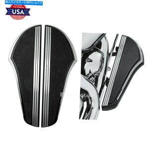 N[p[c CtA[AX~߃N[tbg{[h̑̃yÓAn[[̃c[O86 up Susfail 17 Defiance Non-Slip Chrome Footboard Foot Peg For Harley Touring 86-up Softail 17