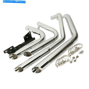 N[p[c n[[X|[cX^[XL 883 1200 2004-2013̂߂̃X^K̃V[gVbg̔rC Staggered Shortshot Exhaust Pipes Fit For Harley Sportster XL 883 1200 2004-2013