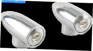 N[p[c Paul Yaffe Lightning Bullet LED}[J[CgChrome - ߐF̃tgLB-F-Amb-C Paul Yaffe Lightning Bullet LED Marker Lights Chrome - Amber Front LB-F-AMB-C