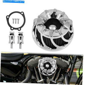 N[p[c ChromeGAN[i[O[zCtB^[tBbgn[[c[O2000-07 DYNA 00-17 Chrome Air Cleaner Grey Intake Filter Fit For Harley Touring 2000-07 Dyna 00-17