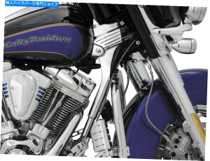 �N���[���p�[�c �n�[���[ - �_�r�b�h�\��FLHR Road King 1995-2005�f���b�N�X�l�b�N�J�o�[Chrome by Kuryakyn Harley-Davidson FLHR Road King 1995-2005 Deluxe Neck Covers Chrome by Kuryakyn�y���s�A���i�z