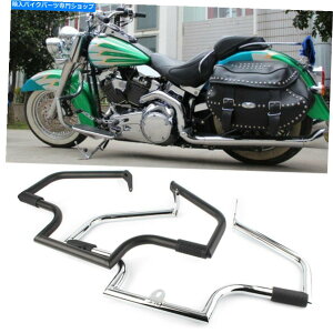 N[p[c n[[_rbh\\tgwe[W00-17N̂߂̃GWK[hnCEFCNbVo[ Engine Guard Highway Crash Bar for Harley Davidson Softail Heritage 00-17 Chrome