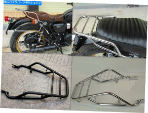 N[p[c 㕔ȉוbNLAo[̃I[goCW400 W650 W800 Rear Seat Luggage Rack Carrier Bar Motorcycle for Kawasaki W400 W650 W800
