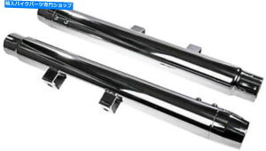 �N���[���p�[�c HardDrive 62018 Sportster�}�t���[�N���[��W / Chrome�G���h�L���b�v HARDDRIVE 62018 Sportster Muffler Chrome w/Chrome End Caps