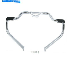 N[p[c Chrome ThusacheGWK[ho[̓n[[\tgXg[g{u2018-2021 19̂߂̃tBbg Chrome Mustache Engine Guard Bar Fits For Harley Softail Street Bob 2018-2021 19