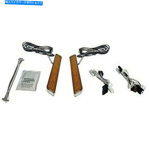 N[p[c JX^_Ci~NXCD-FORK-BCM-ACAo[/NLEDtgtH[NCg Custom Dynamics CD-FORK-BCM-AC Amber / Chrome LED Front Fork Lights