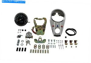 N[p[c Harley David̂߂2F1䗦Xs[h[^[tĂChrome 3̌_bVplLbg... Chrome Three Light Dash Panel Kit with 2:1 Ratio Speedometer,for Harley David...
