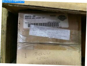 N[p[c n[[_rbh\N[}t[h[A3.25 "65413-00 Harley-Davidson Chrome Muffler DOM, 3.25" 65413-00