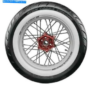 N[p[c GC{RuN[AV92A^CMT90B16 74HzCgEH[Xg[gN[U[2120398 AVON COBRA CHROME AV92 REAR TIRE MT90B16 74H WHITE WALL STREET CRUISER 2120398