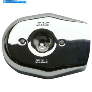 N[p[c SSTCNXeXgr[gGAN[i[Jo[iNj170-0592 S&S Cycle Stealth Tribute Air Cleaner Cover (Chrome) 170-0592