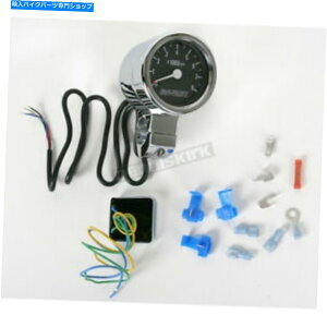 N[p[c BARONJX^ANZT[3C`1C`̂߂̒eۃ^R[^[ - BA-7570-01 Baron Custom Accessories 3 in. Bullet Tachometer for 1 in. Bars - BA-7570-01