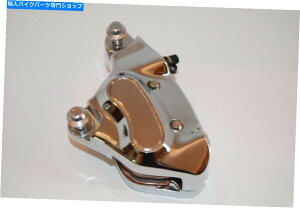 N[p[c Chrome Frt 4 Piston LF Caliper 2000 Up Style 84-99 Sosil Dyna Sportster Chrome Frt 4 Piston LF Caliper 2000 up style for 84-99 Softail Dyna Sportster