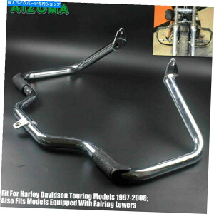 N[p[c Harley Touring Flht Flhx̂߂HighwayGWK[hNbVo[̃N1.25 " Chrome 1.25" Highway Engine Guard Crash Bar For Harley Touring FLHR FLHT FLHX