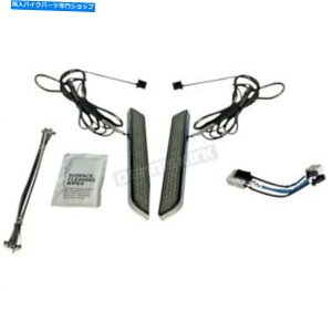 N[p[c JX^_Ci~NXNLEDtH[NCgW /X[NY - CD-FORK-HD-SC Custom Dynamics Chrome LED Fork Lights w/Smoke Lens - CD-FORK-HD-SC