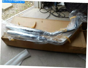 N[p[c Mac Chrome StaggredfArC}t[n[[_rbh\84-94 FXSTe[p[`bv Mac Chrome Staggered Duals Exhaust Mufflers Harley Davidson 84-94 FXST Taper Tip