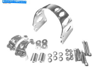 N[p[c 49 mmn[[_CiOCh06 UP FXD 688750p̐VNg}z[NtF_[u[XLbg NEW CHROME TOMAHAWK FENDER BRACE KIT FOR 49 MM HARLEY DYNAGLIDE 06-UP FXD 688750